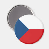 Aimant Drapeau de la République tchèque (Recto/Verso)