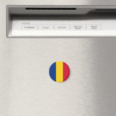 Aimant Drapeau de la Roumanie (In Situ (Lave-vaisselle))