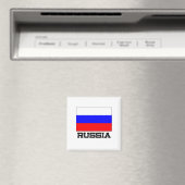Aimant Drapeau de la Russie (In Situ (Lave-vaisselle))