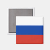 Aimant Drapeau de la Russie (Recto/Verso)