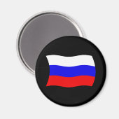 Aimant Drapeau de la Russie (Recto/Verso)