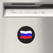 Aimant Drapeau de la Russie (In Situ (Lave-vaisselle))