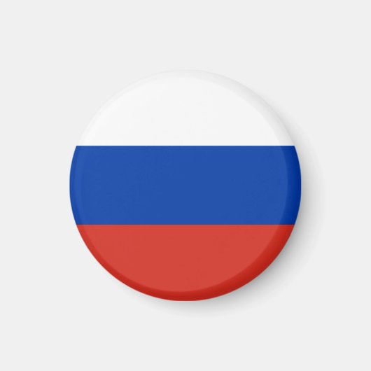 Aimant Drapeau de la Russie (Devant)