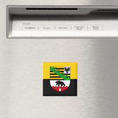 Aimant Drapeau de la Saxe-Anhalt (In Situ (Lave-vaisselle))