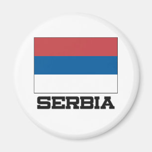 Aimant Drapeau de la Serbie