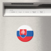 Aimant Drapeau de la Slovaquie (In Situ (Lave-vaisselle))