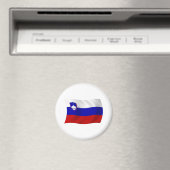 Aimant Drapeau de la Slovénie (In Situ (Lave-vaisselle))