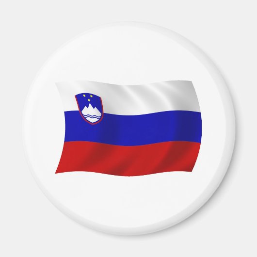 Aimant Drapeau de la Slovénie (Devant)