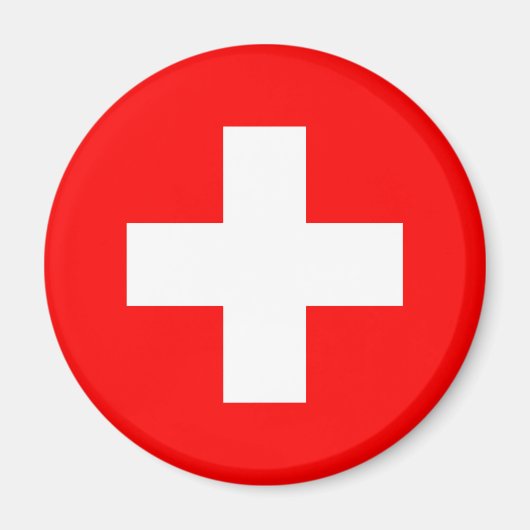 Aimant Drapeau de la Suisse (Devant)