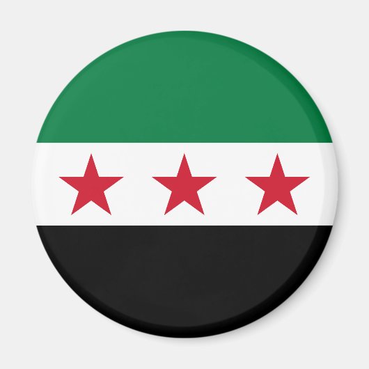 Aimant Drapeau de la Syrie (Devant)