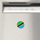 Aimant Drapeau de la Tanzanie (In Situ (Lave-vaisselle))