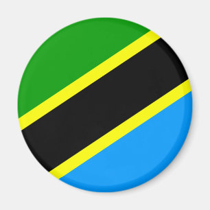 Aimant Drapeau de la Tanzanie