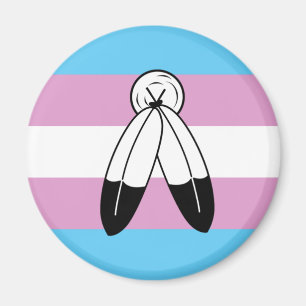 Aimant Drapeau de la Trans Pride