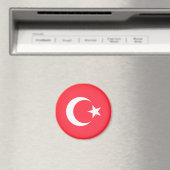 Aimant Drapeau de la Turquie (In Situ (Lave-vaisselle))