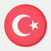 Aimant Drapeau de la Turquie (Devant)
