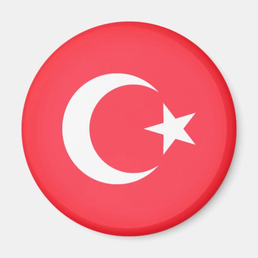 Aimant Drapeau de la Turquie (Devant)