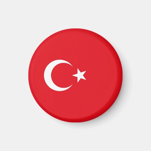 Aimant Drapeau de la Turquie (Devant)