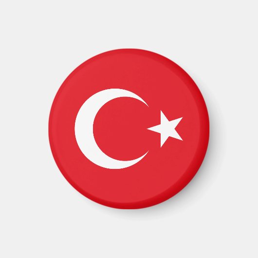 Aimant Drapeau de la Turquie (Devant)
