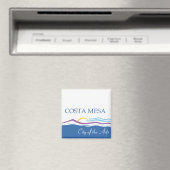 Aimant Drapeau de la ville de Costa Mesa (In Situ (Lave-vaisselle))