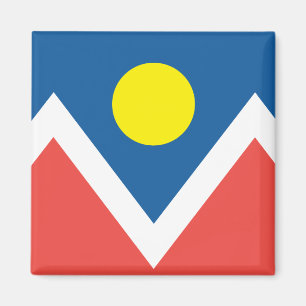 Aimant Drapeau de la ville de Denver