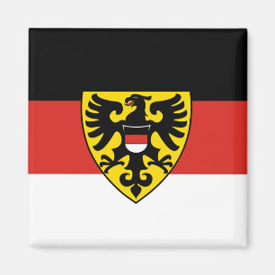 Aimant drapeau de la ville de Reutlingen allemagne symbol