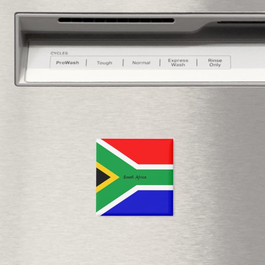 Aimant Drapeau de l'Afrique du Sud (In Situ (Lave-vaisselle))
