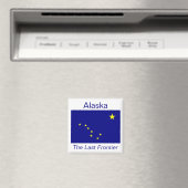 Aimant drapeau de l'Alaska (In Situ (Lave-vaisselle))