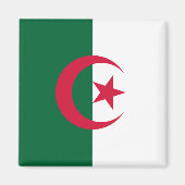Aimant Drapeau de l'Algérie (Devant)