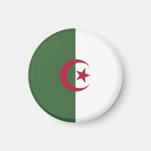 Aimant Drapeau de l'Algérie (Devant)