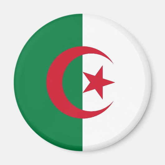 Aimant Drapeau de l'Algérie (Devant)