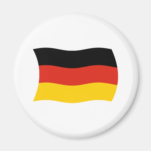 Aimant Drapeau de l'Allemagne (Devant)