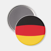 Aimant Drapeau de l'Allemagne (Recto/Verso)