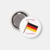 Aimant Drapeau de l'Allemagne Thunder_Cove (Recto/Verso)