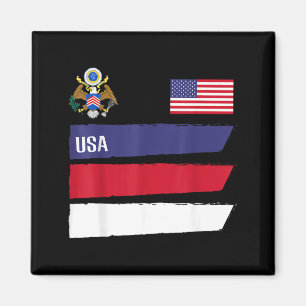 Aimant Drapeau de l'Amérique Usa Football Fan Hommes Femm