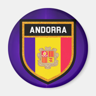 Aimant Drapeau de l'Andorre