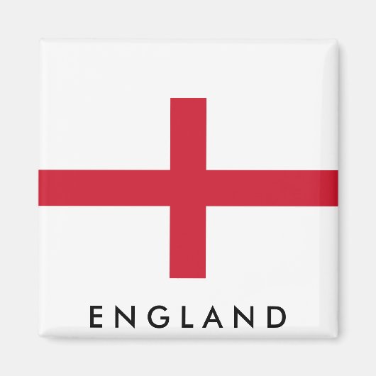 Aimant Drapeau de l'Angleterre (Devant)