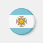 Aimant Drapeau de l'Argentine (Devant)