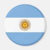 Aimant Drapeau de l'Argentine (Devant)