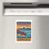 Aimant Drapeau de l'Arménie (In Situ (Lave-vaisselle))