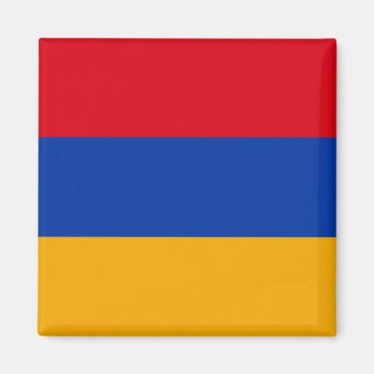 Aimant Drapeau de l'Arménie (Devant)