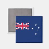 Aimant Drapeau de l'Australie (Recto/Verso)