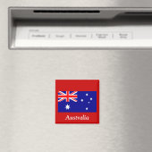 Aimant Drapeau de l'Australie (In Situ (Lave-vaisselle))
