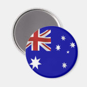 Aimant Drapeau de l'Australie (Recto/Verso)
