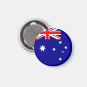 Aimant Drapeau de l'Australie (Recto/Verso)