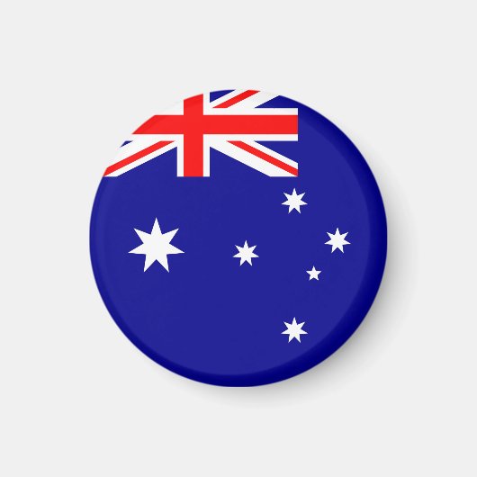 Aimant Drapeau de l'Australie (Devant)