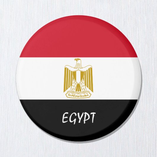 Aimant Drapeau de l'Egypte et Africain - fans de voyages/