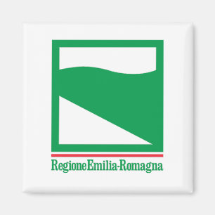 Aimant Drapeau de l'Émilie-Romagne (Italie)