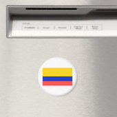 Aimant Drapeau de l'Équateur (In Situ (Lave-vaisselle))