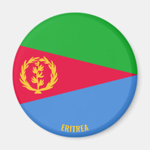 Aimant Drapeau de l'Érythrée Charmant et Patriotique