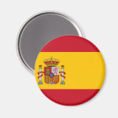 Aimant Drapeau de l'Espagne (Recto/Verso)